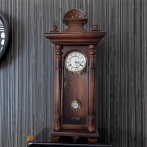 Αντίκα Ρολόι Εκκρεμές με Πορσελάνινο Καντράν - Πλήρως Λειτουργικό